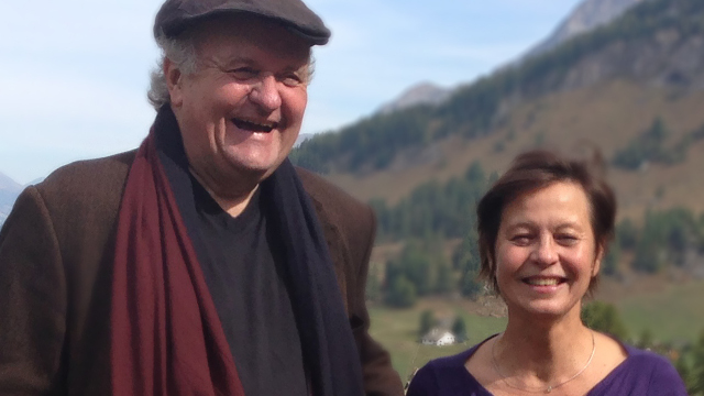 Bettina Ehrhardt mit Künstler